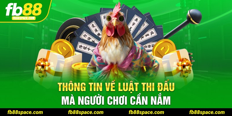 Thông tin về luật thi đấu  mà người chơi cần nắm